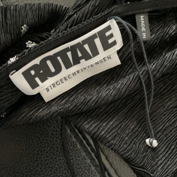 ROTATE by Birger Christensen Slip Dress with Slit - Picture 9 of 10